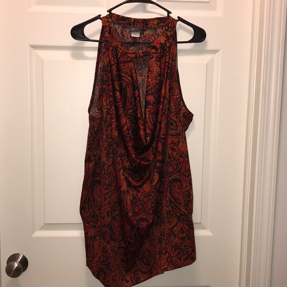 Top plus size 3x multi color Good Condition